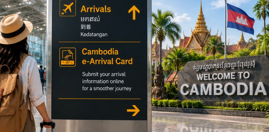 Travel to Cambodia e-Arrival Card